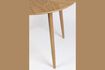 Miniatura 120' Mesa de comedor redonda de madera beige Fabio 5