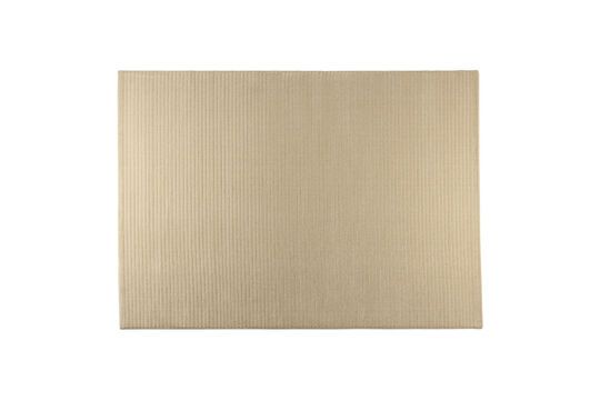 Alfombra 160x230 cm en tejido beige Shore Clipped