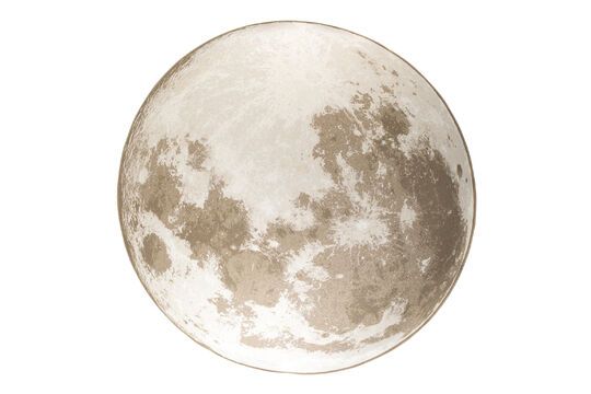 Alfombra 280x280 cm en tejido beige Moon