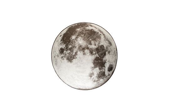 Alfombra 280x280 cm en tejido gris Moon