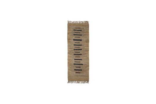 Alfombra de yute beige Vilde Clipped