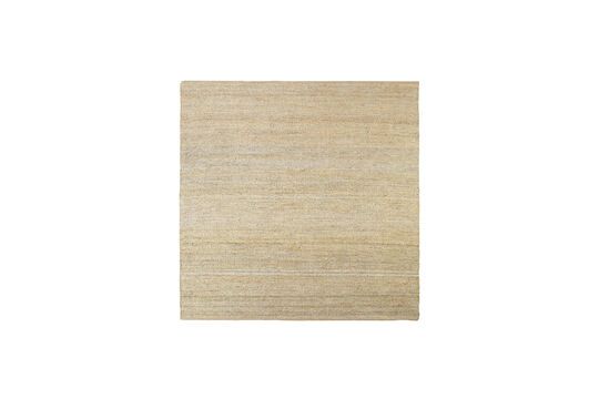 Alfombra ligera de fibra natural 250x250 cm Hempi Clipped