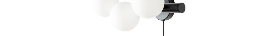 Descriptivo Materiales  Aplique de cristal blanco Monica