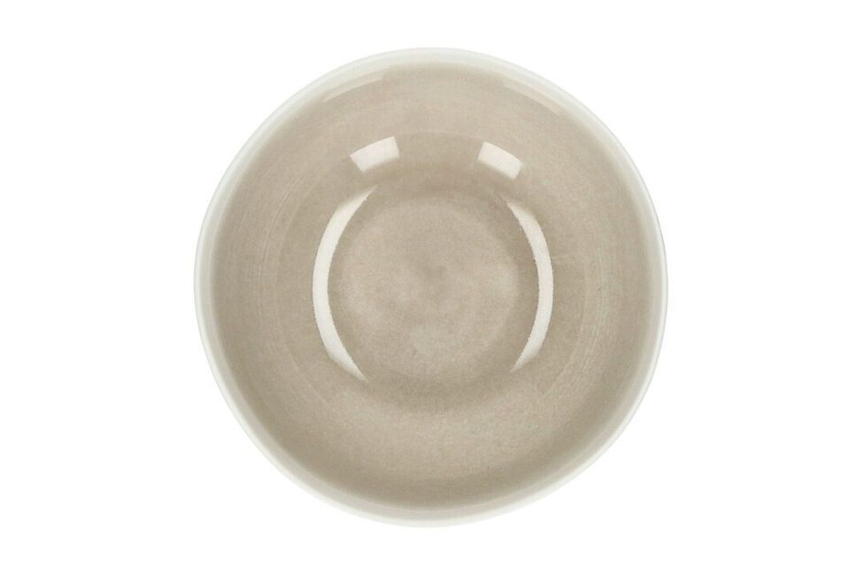 Bol de porcelana beige oscuro Biscotti - 7