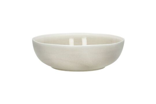 Bol de porcelana beige oscuro para pasta Biscotti Clipped