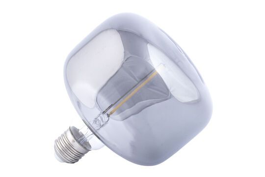 Bombilla LED E27 grande de cristal oscuro Hazy Clipped