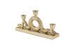 Miniatura Candelabro de aluminio dorado Snakes M 4