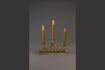 Miniatura Candelabro de aluminio dorado Snakes M 1