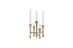 Miniatura Candelabro de aluminio dorado Tristy 1