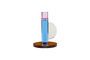 Miniatura Candelabro de cristal azul astro Clipped