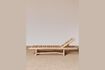 Miniatura Chaise longue de teca beige Bora-Bora 4