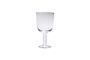 Miniatura Clink copa de cristal transparente de vino tinto Clipped