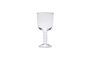 Miniatura Clink copa de vino blanco de cristal transparente Clipped