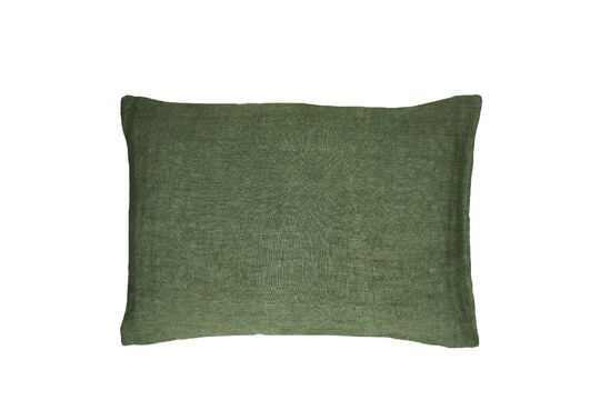 Cojín de algodón verde Basics