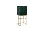 Miniatura Cómoda de madera verde Cabinet Clipped