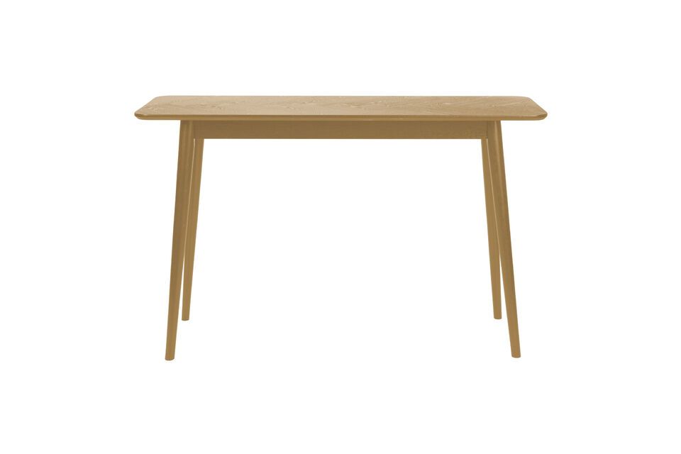 Consola de madera beige Fabio - 1