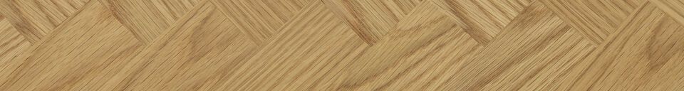 Descriptivo Materiales  Consola de madera beige Fabio