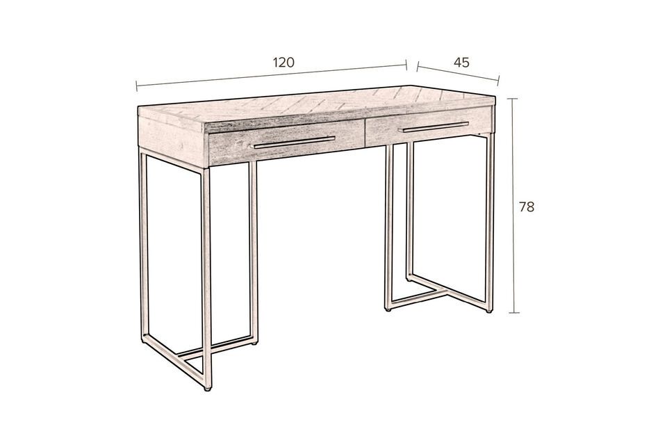 Consola de madera de roble Clase - 16