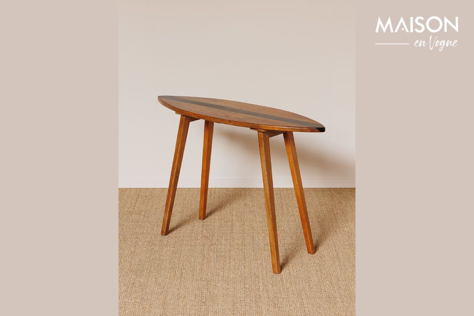 Consola de madera oscura Surf Chehoma