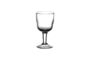 Miniatura Copa de vino de cristal transparente Wilma Clipped