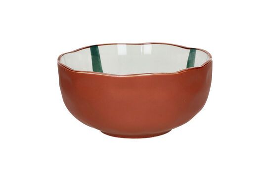 Cuenco grande de porcelana verde Mykonos Clipped