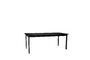 Miniatura Elegante mesa de comedor de fresno negro Clipped