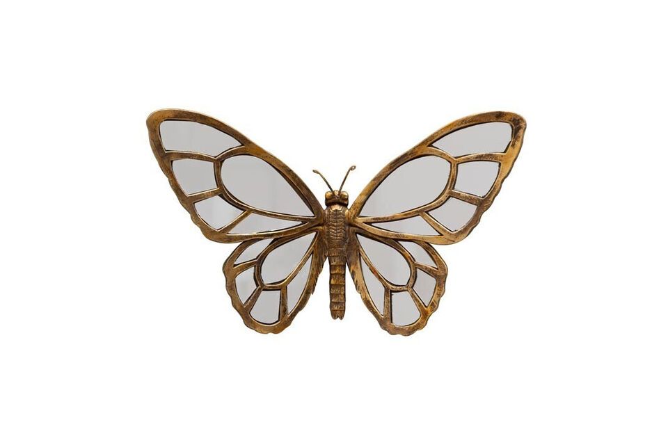 Descubra la mezcla perfecta de elegancia y funcionalidad con nuestro Espejo Mariposa