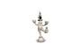 Miniatura Estatuilla de conejo de resina gris D'Alice Clipped