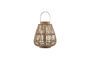 Miniatura Farol de bambú beige Balu Clipped