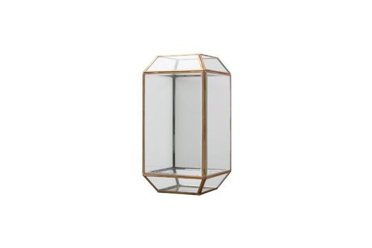 Farol de metal dorado Bijou Clipped