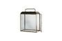 Miniatura Farol de metal negro Atina Clipped