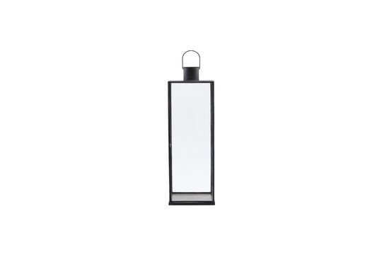 Farol estrecho de metal negro Clipped