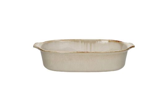 Fuente de horno de gres beige Ascoli Clipped