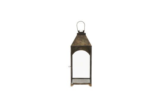 Gran farol de metal dorado Arch Clipped