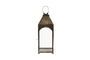 Miniatura Gran farol de metal dorado Arch Clipped