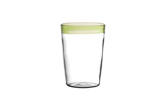 Gran vaso de agua de cristal verde Tarifa Clipped