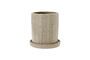 Miniatura Jardinera de gres beige Julian Clipped