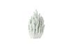 Miniatura Jarrón de porcelana blanca h60cm Coral 1