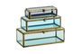 Miniatura Juego de 3 cajas de cristal de colores Hapglass F Clipped