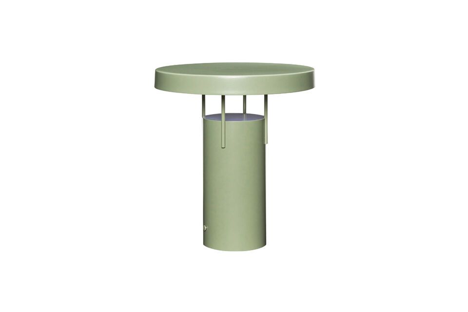 La lámpara de mesa BringMe de metal verde evoca la frescura de la primavera y añade un brillo