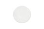 Miniatura Leggero plato llano de porcelana blanca Clipped