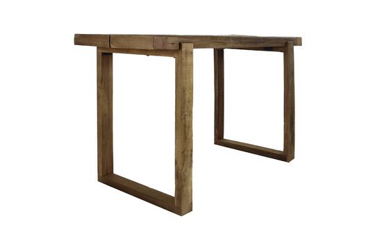 Mesa alta de madera Andalucia marrón Clipped