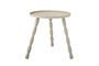 Miniatura Mesa auxiliar de aluminio beige Soffy Clipped