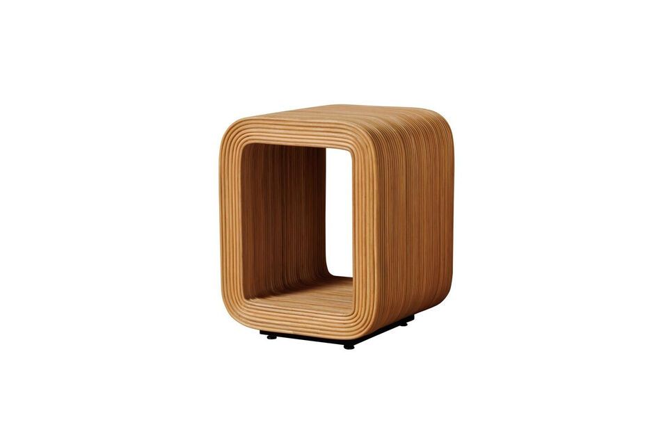 Toque de sencillez y elegancia con nuestra mesa auxiliar de madera clara Central Park