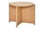 Miniatura Mesa auxiliar de madera clara Dash Clipped