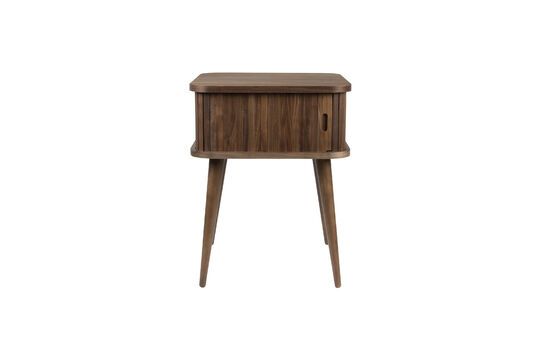 Mesa auxiliar de madera oscura Barbier