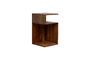 Miniatura Mesa auxiliar de madera super oscura Clipped