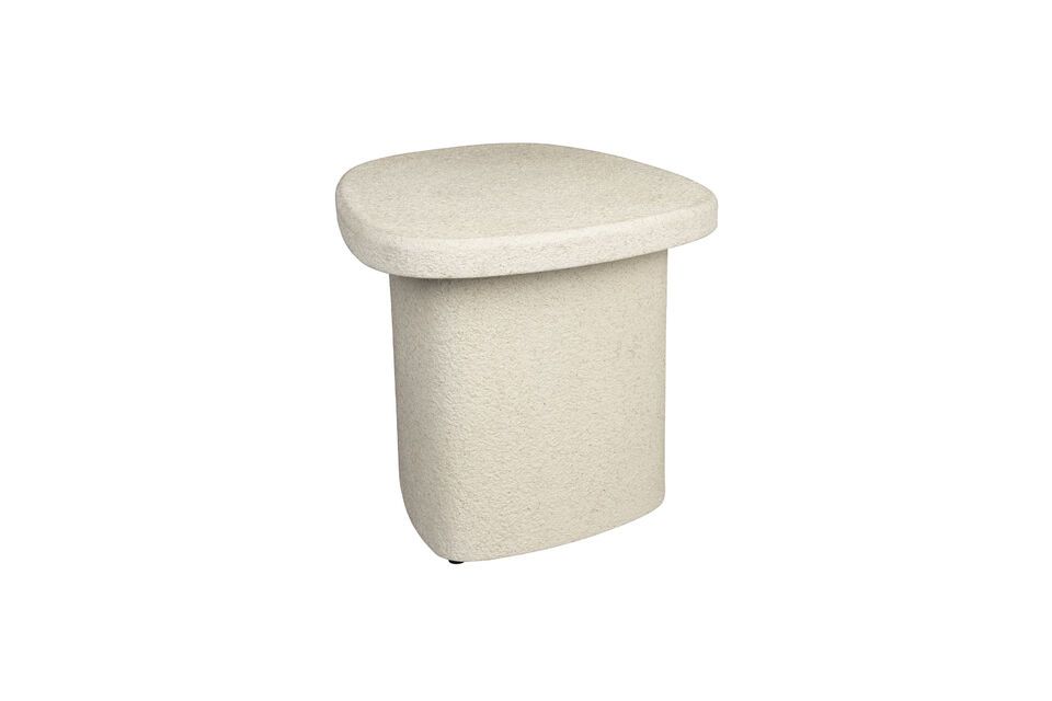 Mesa auxiliar de marmol beige Veda - 6