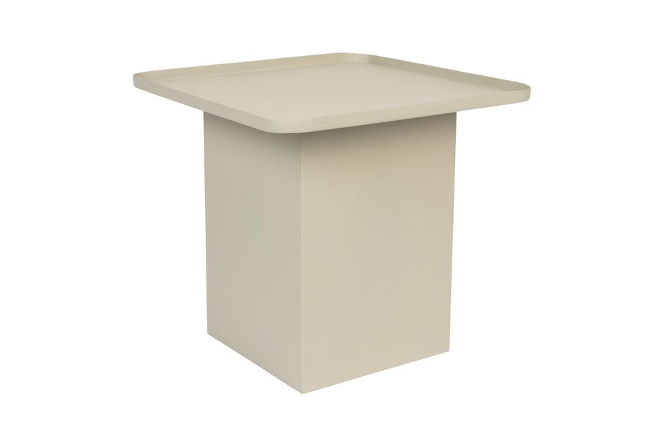 Mesa auxiliar de metal blanco Sverre White Label