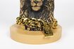 Miniatura Mesa auxiliar de resina beige Fother Mucker Lion 8